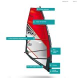 Nautix W.One freeride vitorla 7.2