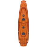 Tahe TRINIDAD orange/szürke kajak