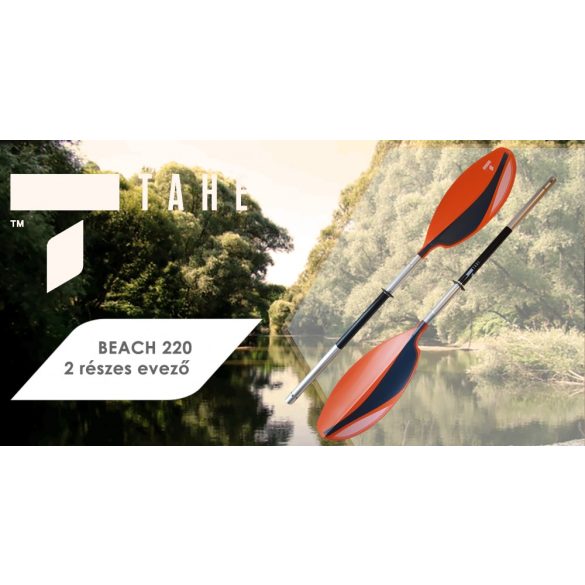 TAHE BEACH ALU 220 2 részes kajak evező