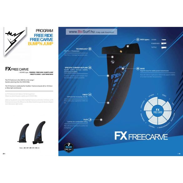 Select FX Freecarve bump'n jump  fin